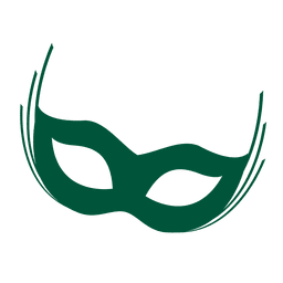 Máscara de carnaval de Río Diseño PNG