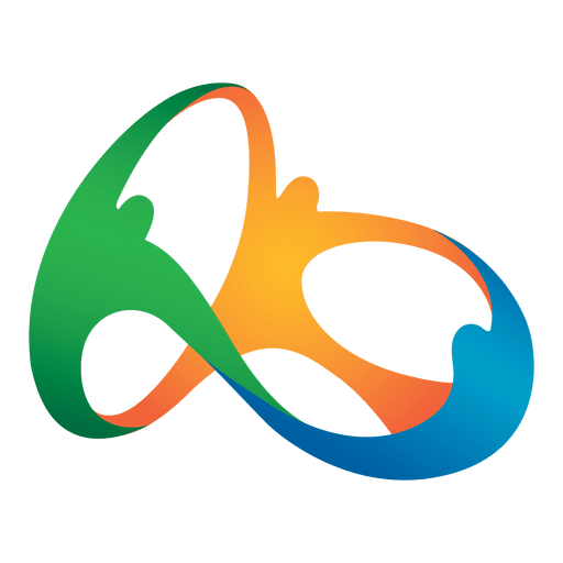 Logotipo olímpico de Río Diseño PNG