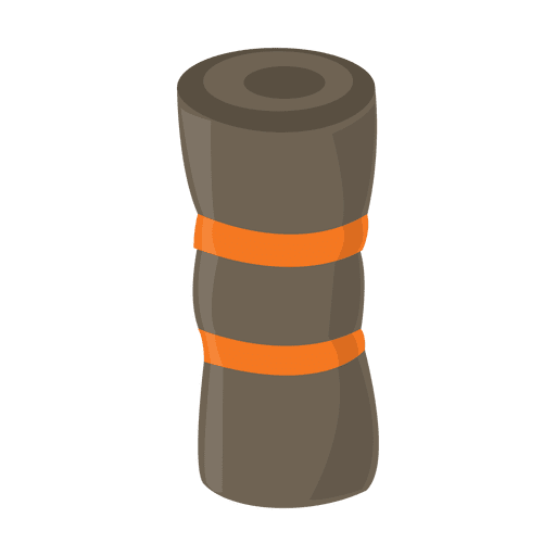 Rolled tent kit icon PNG Design