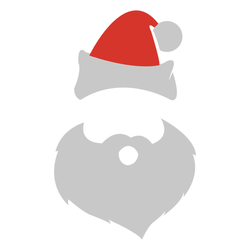Weihnachtsmann Gesichtsausdruck PNG-Design