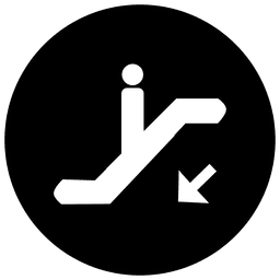 Ícone do círculo de serviço Scalator Desenho PNG