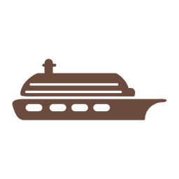 Ícone de remessa de barco Desenho PNG