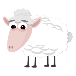 Desenho de ovelha natividade cristã Desenho PNG