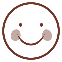 Smile flat emoticon Transparent PNG
