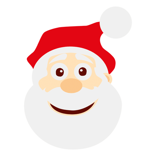 Smiley santa claus emoticon - Transparent PNG & SVG vector file