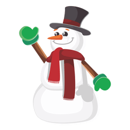 Desenho animado do boneco de neve Desenho PNG