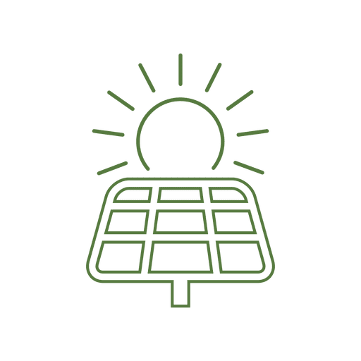 Solarenergielinie icon.svg PNG-Design