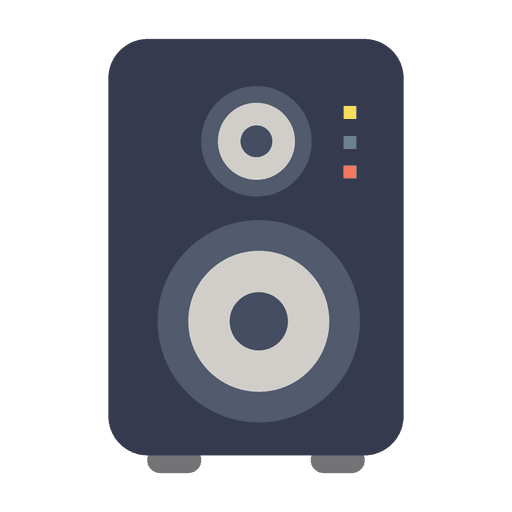 Icono de caja de sonido Diseño PNG