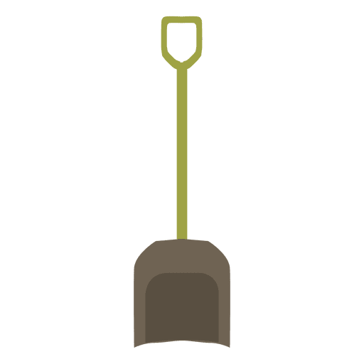 Spade camping kit icon