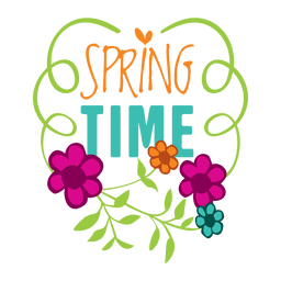 Spring Time Sale Label Badge PNG & SVG Design For T-Shirts