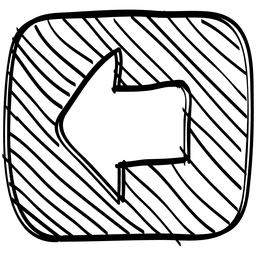 Botón de flecha cuadrada Diseño PNG