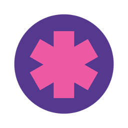 Estrela do signo médico Desenho PNG