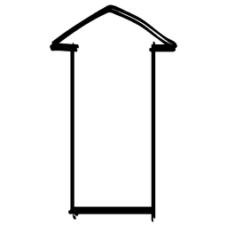 Desenho de seta em direção reta Desenho PNG
