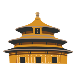 Temple of heaven PNG Design