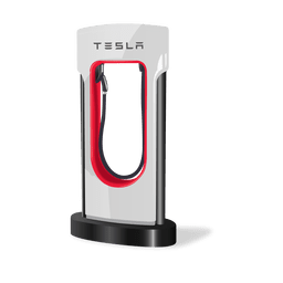 Cargador de coche Tesla.svg Diseño PNG