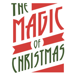 O selo tipográfico de natal Desenho PNG