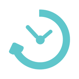 Timer 60 Stroke Cyan Icon Transparent Png Svg Vector File