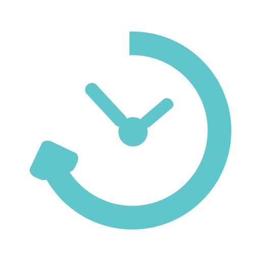 Timer Reload Flat Symbol PNG-Design