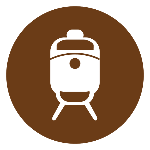 Icono de la estación de tren Diseño PNG