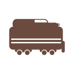 Train delivery icon Transparent PNG