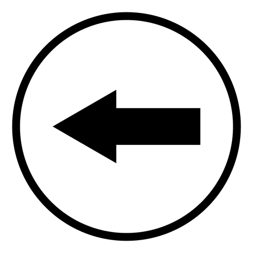 Icono redondo de flecha de aeropuerto de viaje Diseño PNG