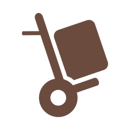 Ícone de entrega de carrinho Desenho PNG