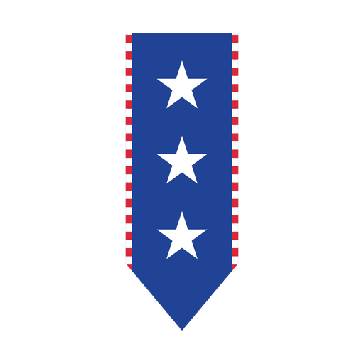 Usa flag ribbon