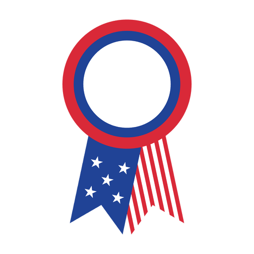 Insignia de cinta de bandera de Estados Unidos