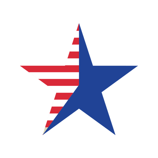 Usa flag star icon - Transparent PNG & SVG vector file