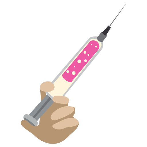 Icono de inyección de vacunación Diseño PNG