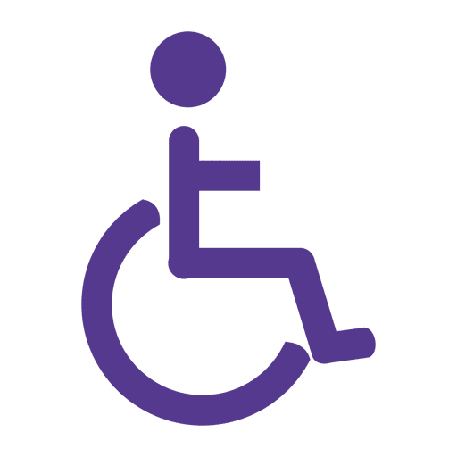 Icono plano de silla de ruedas Descargar PNG/SVG transparente Icono plano de silla de ruedas Descargar PNG/SVG transparente