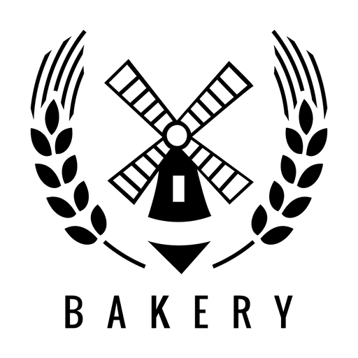 Windmühle Bäckerei logo.svg PNG-Design