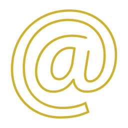 Amarillo en el correo electrónico icon.svg Diseño PNG