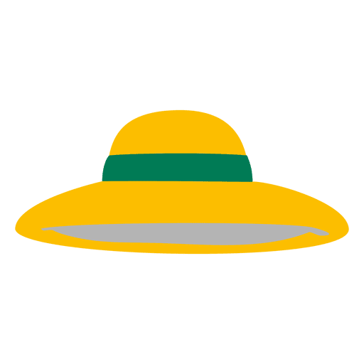 yellow ladies hat