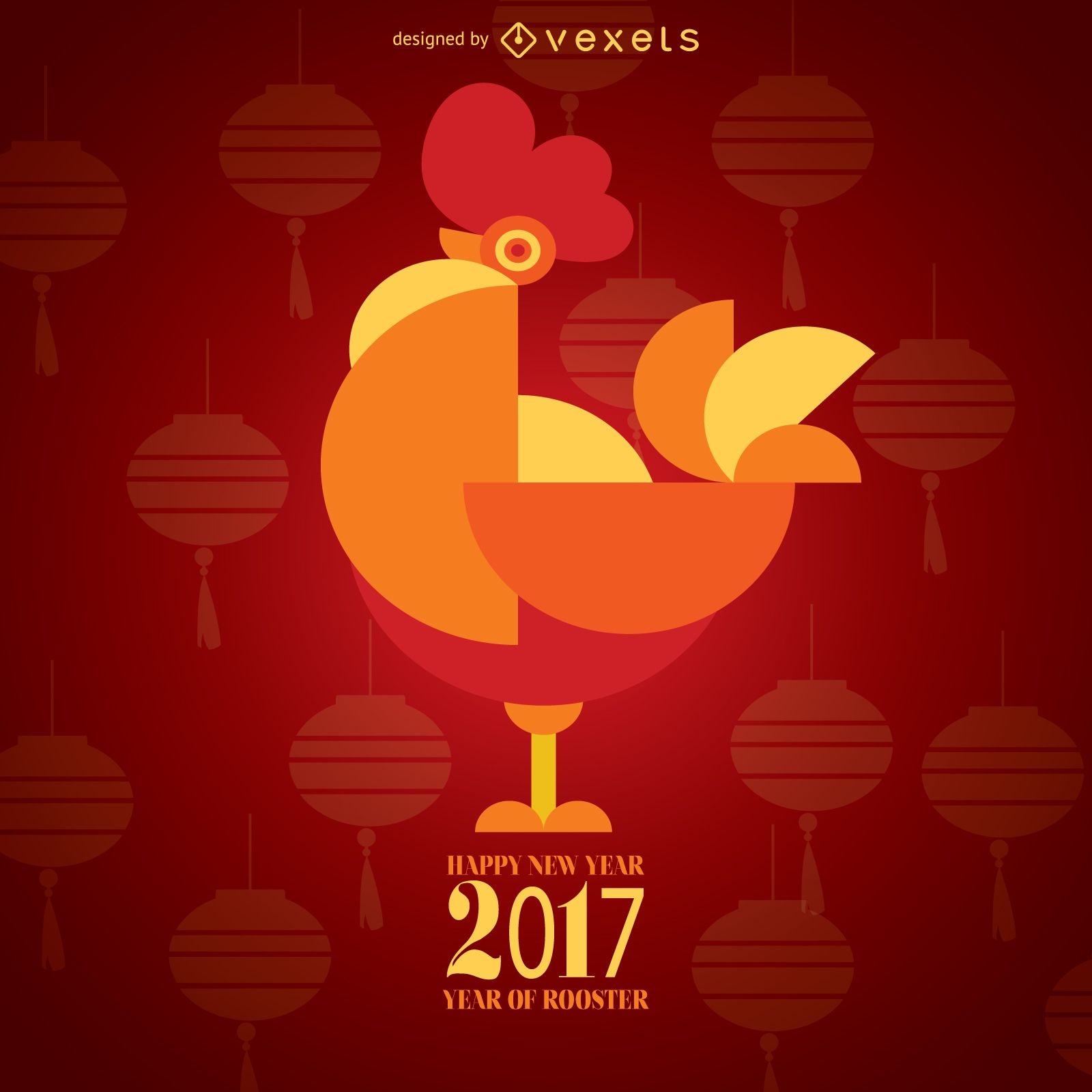 2017 Jahr des Hahns Chinesisches Horoskop