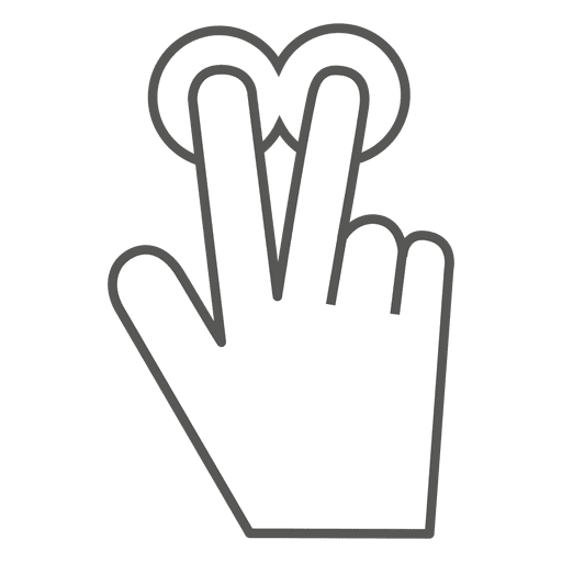 Icono de gesto de toque 2x Diseño PNG