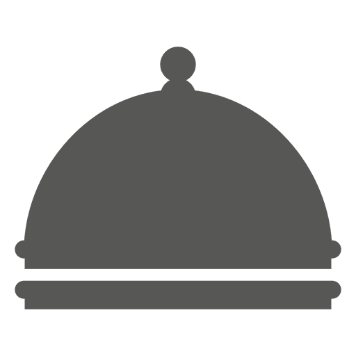 Cloche platter icon - Transparent PNG & SVG vector file