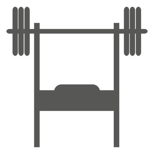 Incline bench press icon PNG Design