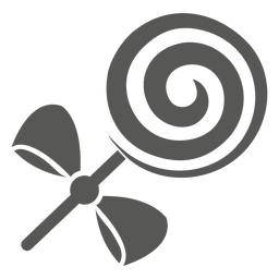 Icono de bastón de caramelo de menta Diseño PNG