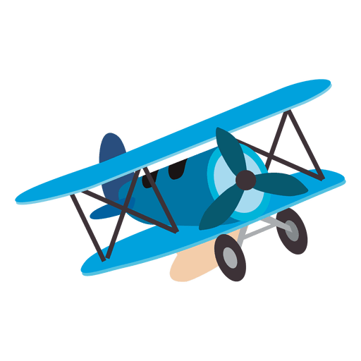 Flugzeugspielzeugkarikatur PNG-Design