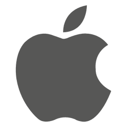 Apple logo icon Transparent PNG