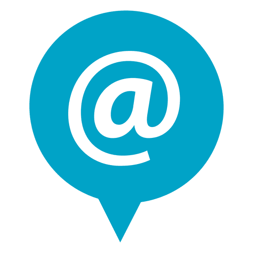 At email bubble icon PNG Design