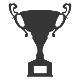 Silhueta troféu prêmio Desenho PNG