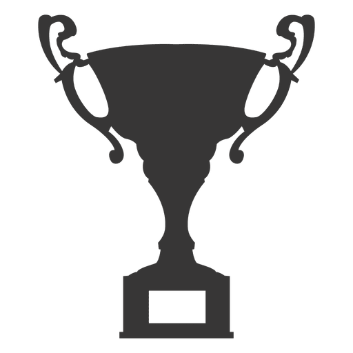 Auszeichnung Trophäensilhouette PNG-Design