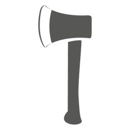 Axt flaches Symbol PNG-Design