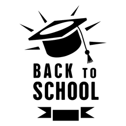 Crachá de volta às aulas Desenho PNG