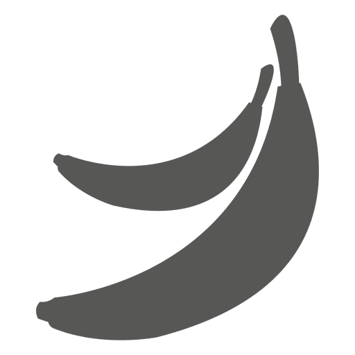 Bananen-Symbol PNG-Design