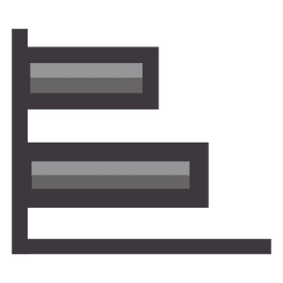 Bar graph tool PNG Design