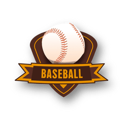 Baseball Badge PNG Design