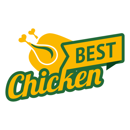 Mejor logo de pollo Diseño PNG